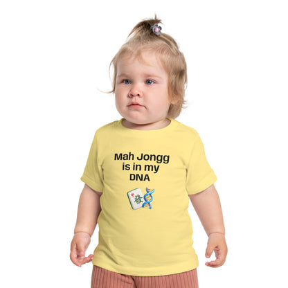 Mah Jongg is in my DNA T-Shirt - Cute Mahjong Infant Tee