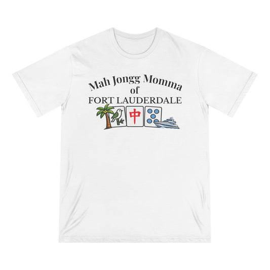 Fort Lauderdale Mah Jongg Momma T-Shirt - Mahjong Tiles - for Mah Jongg Game Day