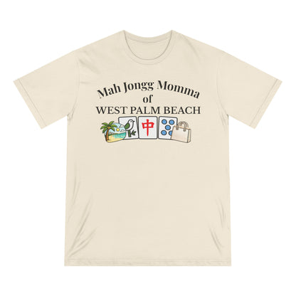 West Palm Beach Mah Jongg Momma T-Shirt - Mahjong Tiles - for Mah Jongg Game Day