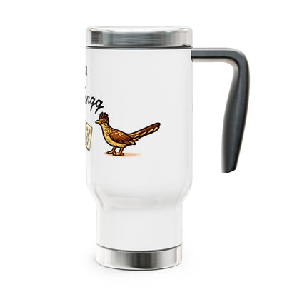 Arizona Mah Jongg travel mug | 14oz stainless steel travel mug with handle