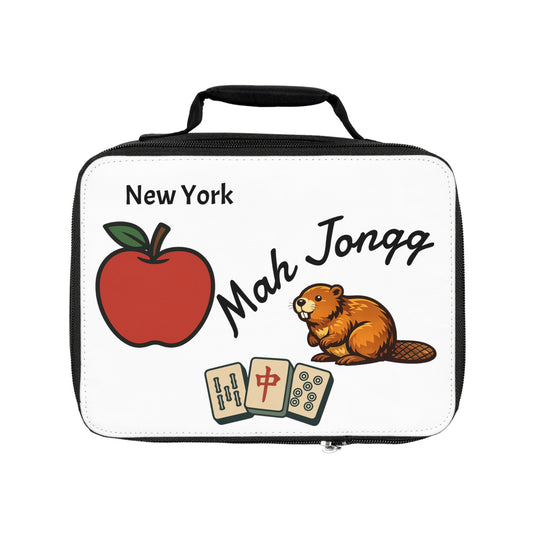 New York Mah Jongg Insulated Lunch Bag | Mah Jongg Game Day Lunch