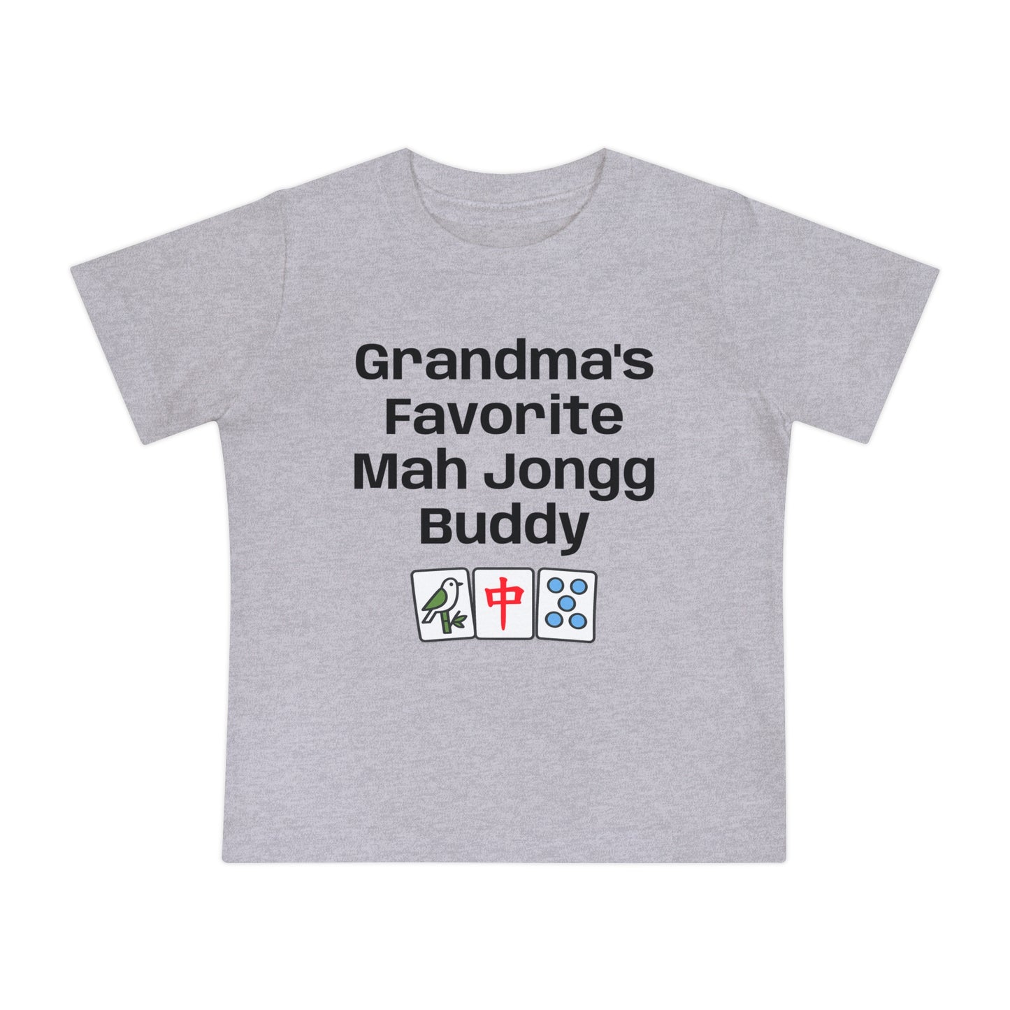 Grandma's Favorite Mah Jongg Buddy T-Shirt - Cute Mahjong Infant Tee