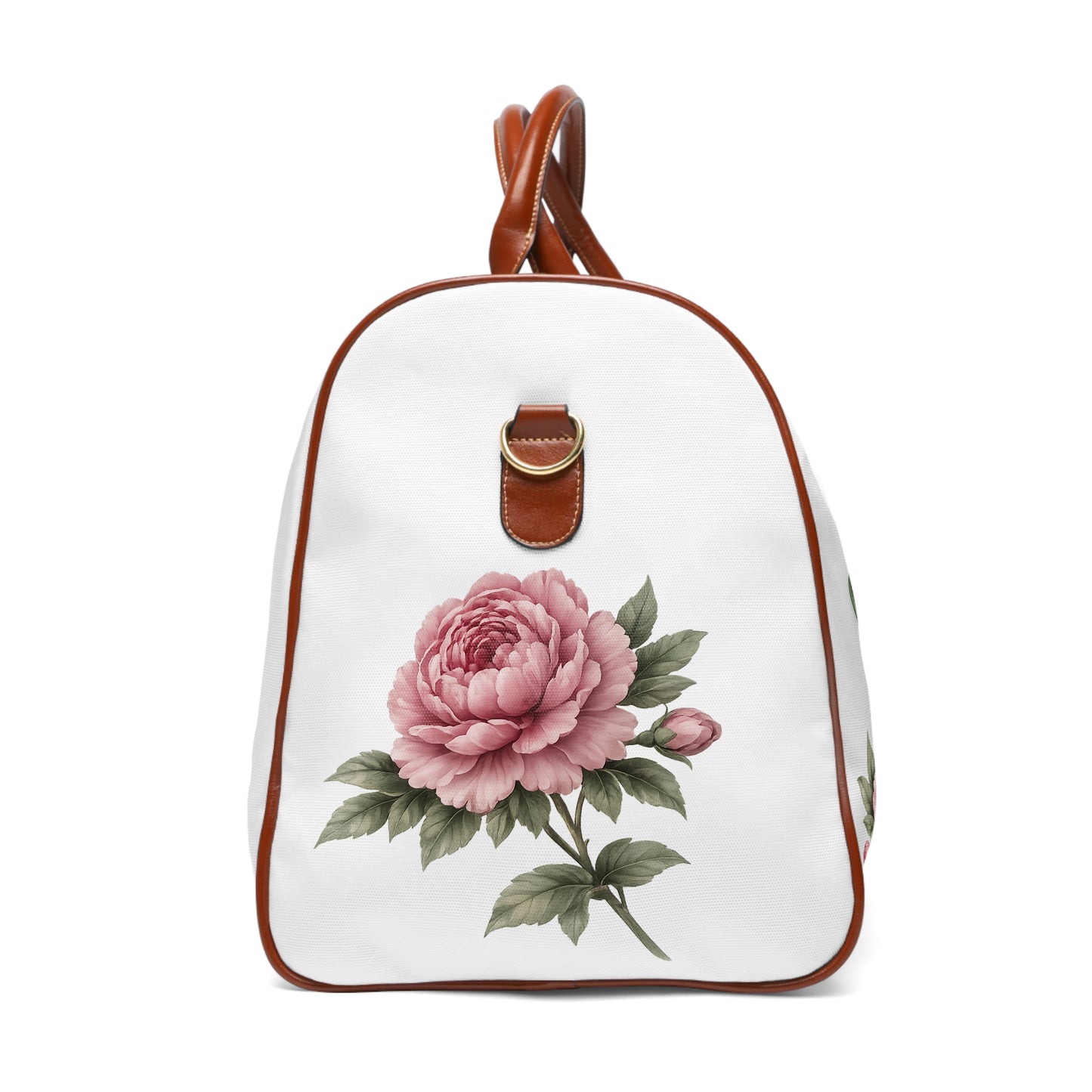 Mahjong Travel Bag — Waterproof Mahjong Duffle with Floral Tiles ("Mah Jongg Ready")