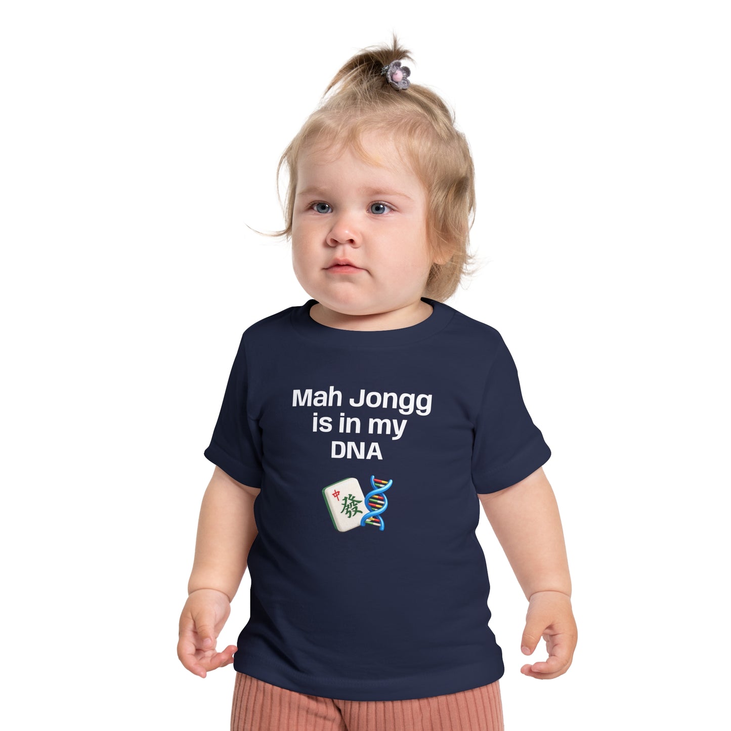 Mah Jongg is in my DNA T-Shirt - Cute Mahjong Infant Tee