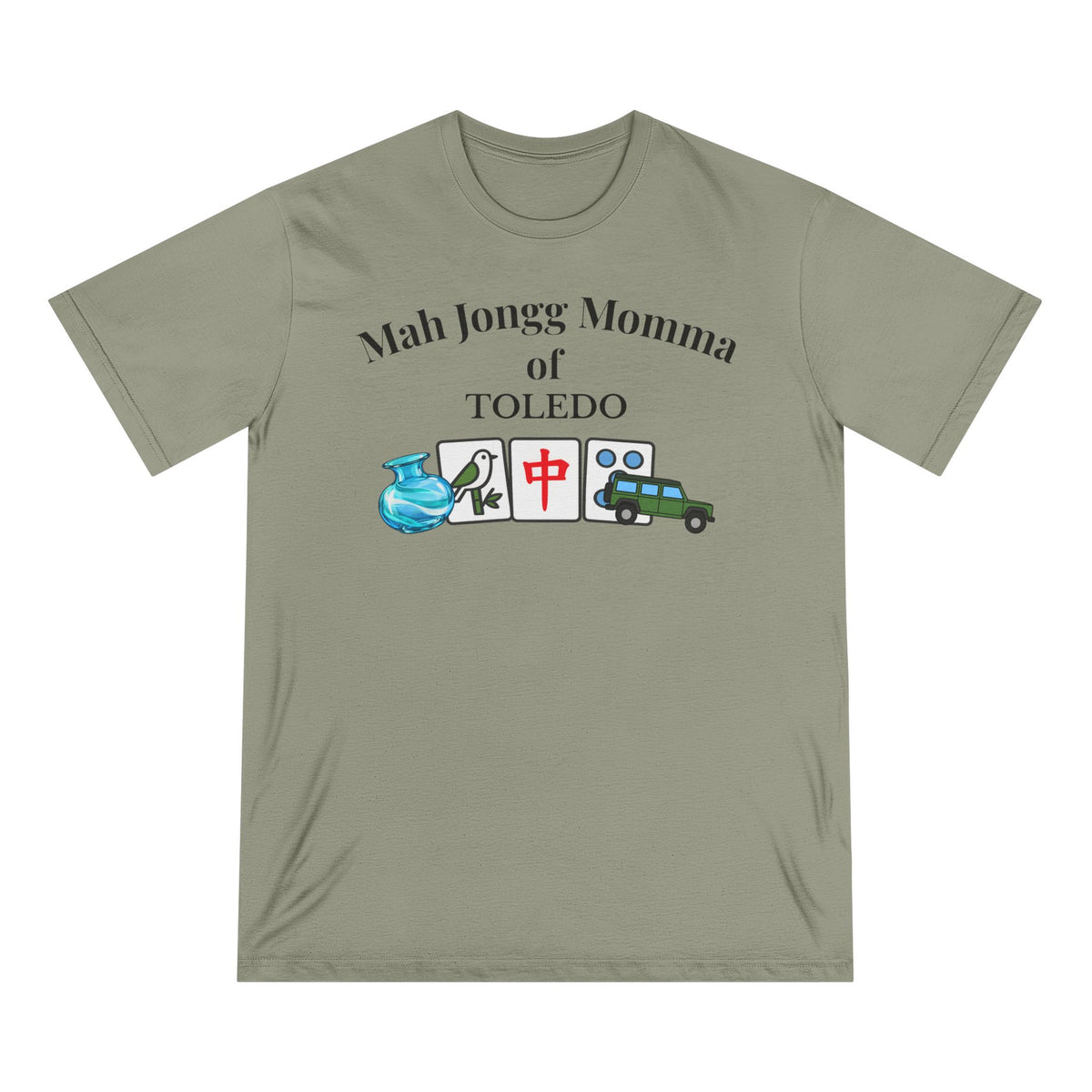 Toledo Mah Jongg Momma T-Shirt - Mahjong Tiles - for Mah Jongg Game Day