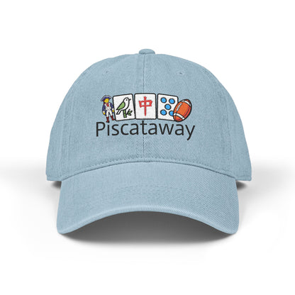 Mah Jongg Piscataway Embroidered  Jean Hat - For MahJong Players