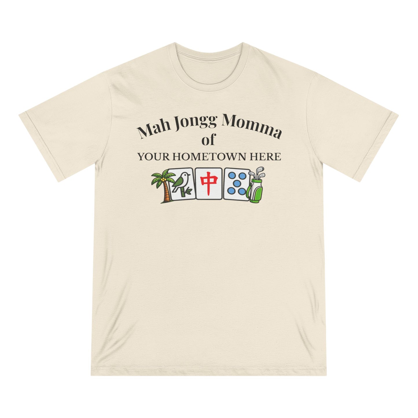 City Mah Jongg Momma T-Shirt - Mahjong Tiles - for Mah Jongg Game Day