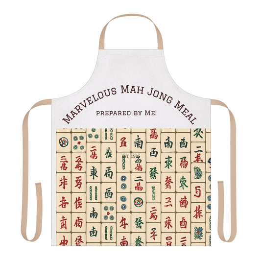 Apron, 5-Color Straps (AOP)