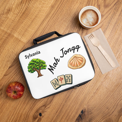 Sylvania Mah Jongg Insulated Lunch Bag | Mah Jongg Game Day Lunch