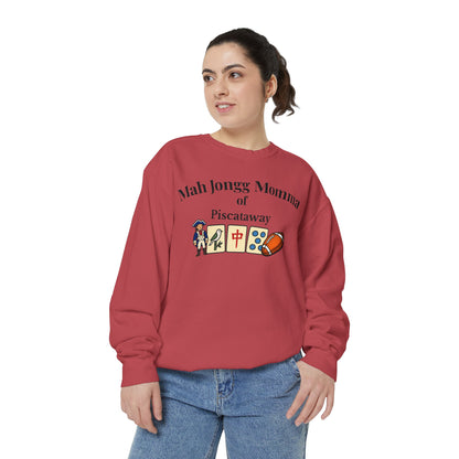 Mah Jongg Piscataway of Baltimore Crewneck Sweatshirt - Mahjong Tournament Sweatshirt