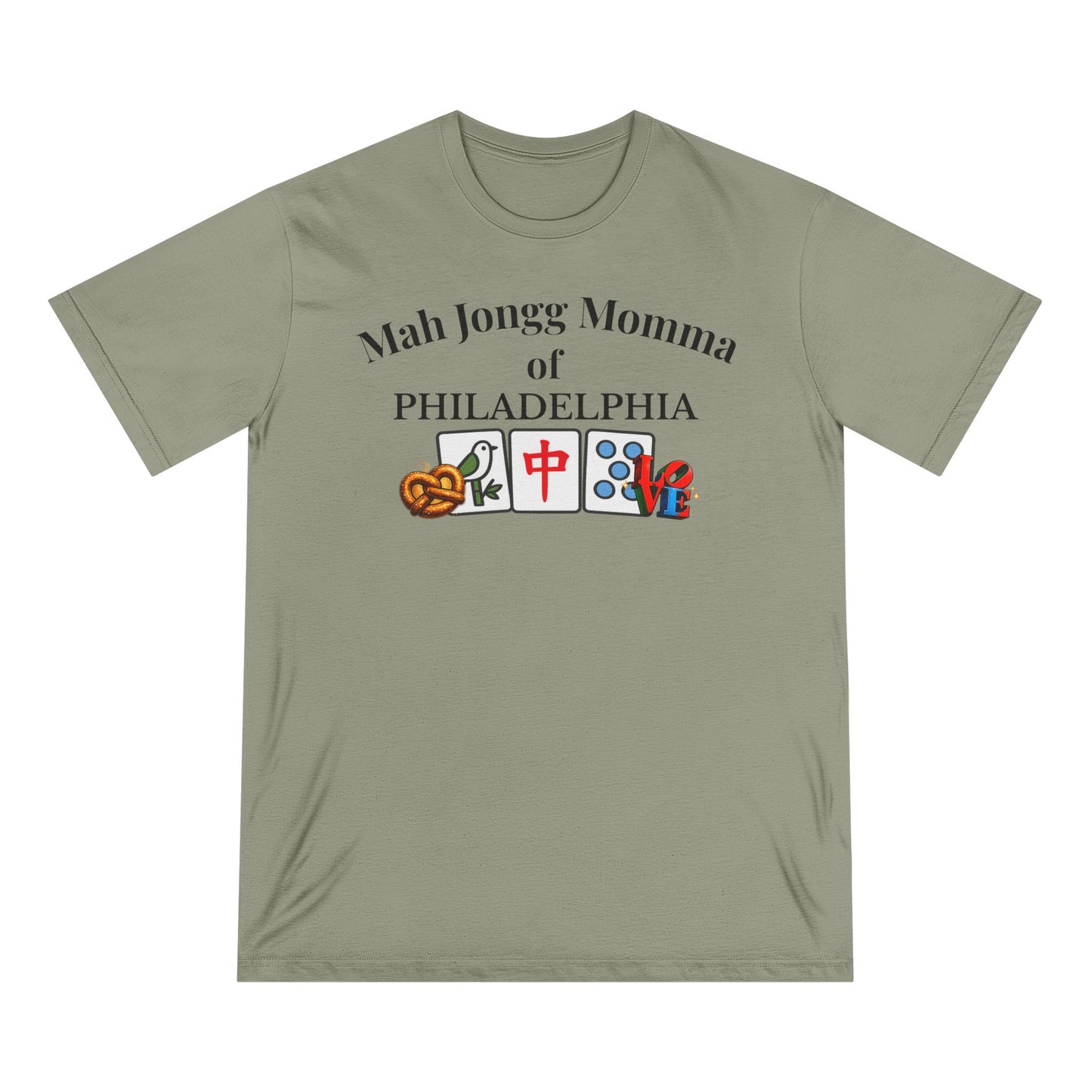 Philadelphia Mah Jongg Momma T-Shirt - Mahjong Tiles - for Mah Jongg Game Day
