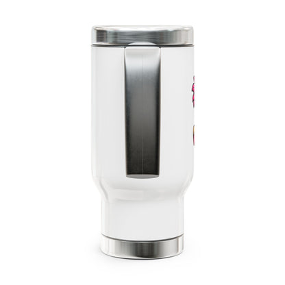 Las Vegas Mah Jongg travel mug | 14oz stainless steel travel mug with handle