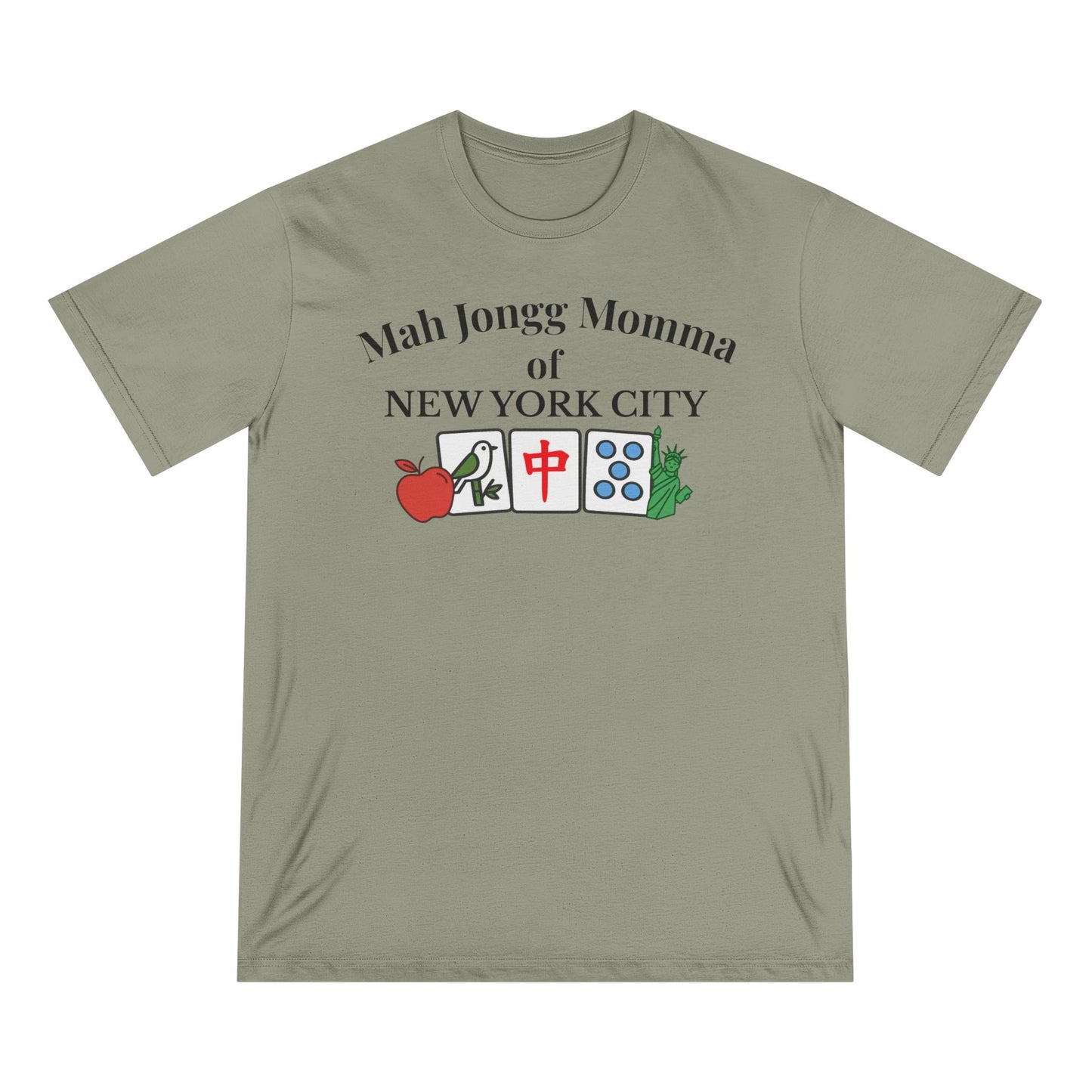 New York City Mah Jongg Momma T-Shirt - Mahjong Tiles - for Mah Jongg Game Day