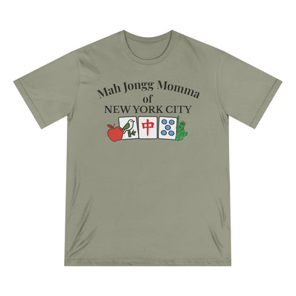 New York City Mah Jongg Momma T-Shirt - Mahjong Tiles - for Mah Jongg Game Day