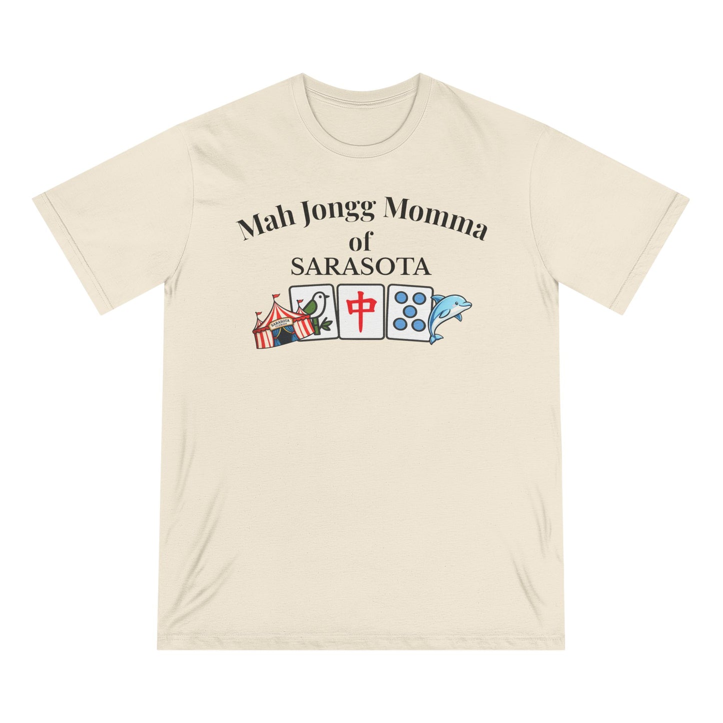 Sarasota Mah Jongg Momma T-Shirt - Mahjong Tiles - for Mah Jongg Game Day