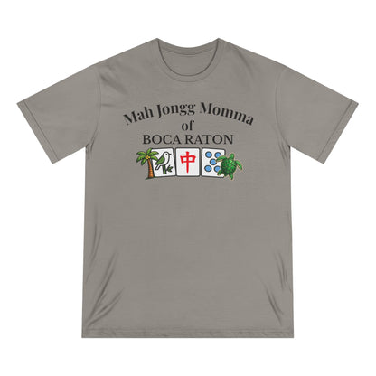 Boca Raton Mah Jongg Momma T-Shirt - Mahjong Tiles - for Mah Jongg Game Day