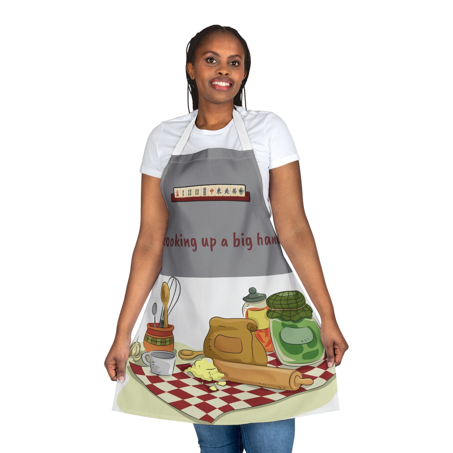 I Am Cooking up a Big Hand Mah Jong Apron - Home Goods  for Mah Jongg Lovers