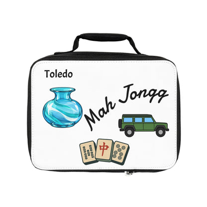 Toledo Mah Jongg Insulated Lunch Bag | Mah Jongg Game Day Lunch