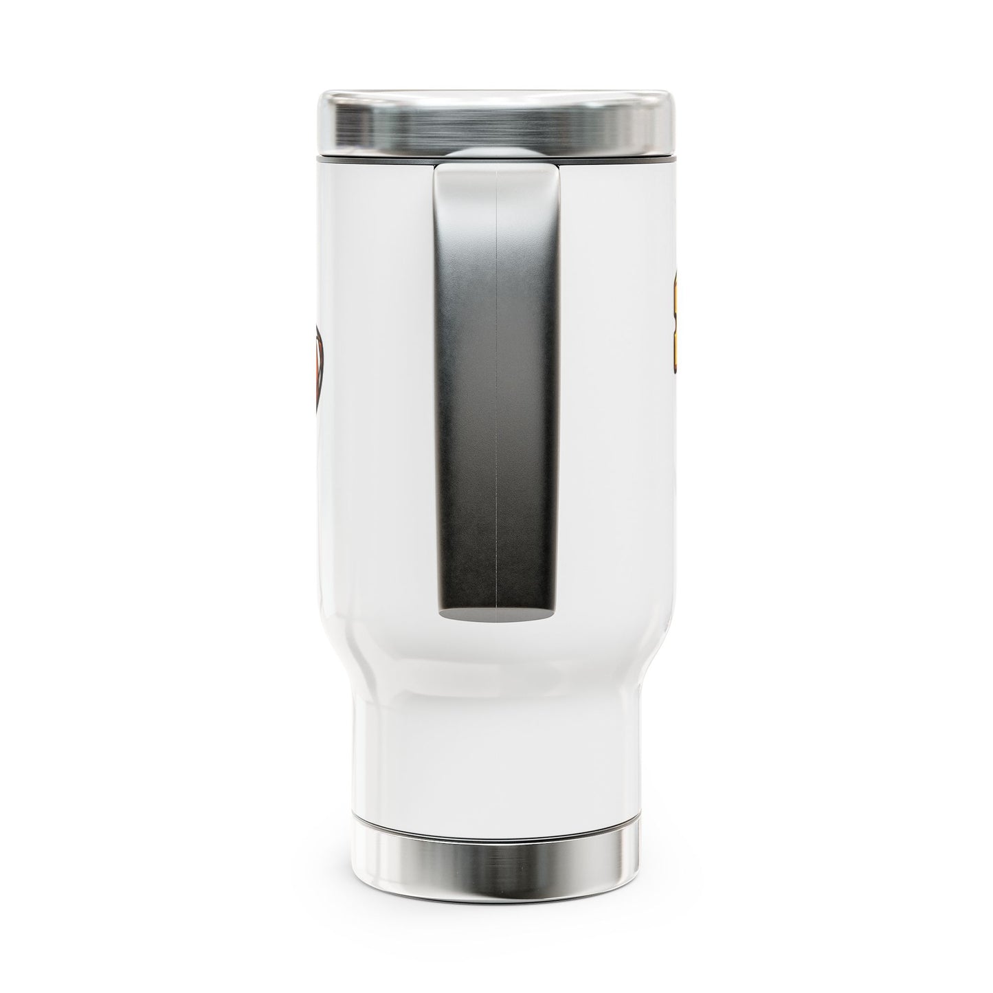 Wisconsin Mah Jongg travel mug | 14oz stainless steel travel mug with handle