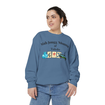Mah Jongg of Toledo Crewneck Sweatshirt - Mahjong Tournament Sweatshirt